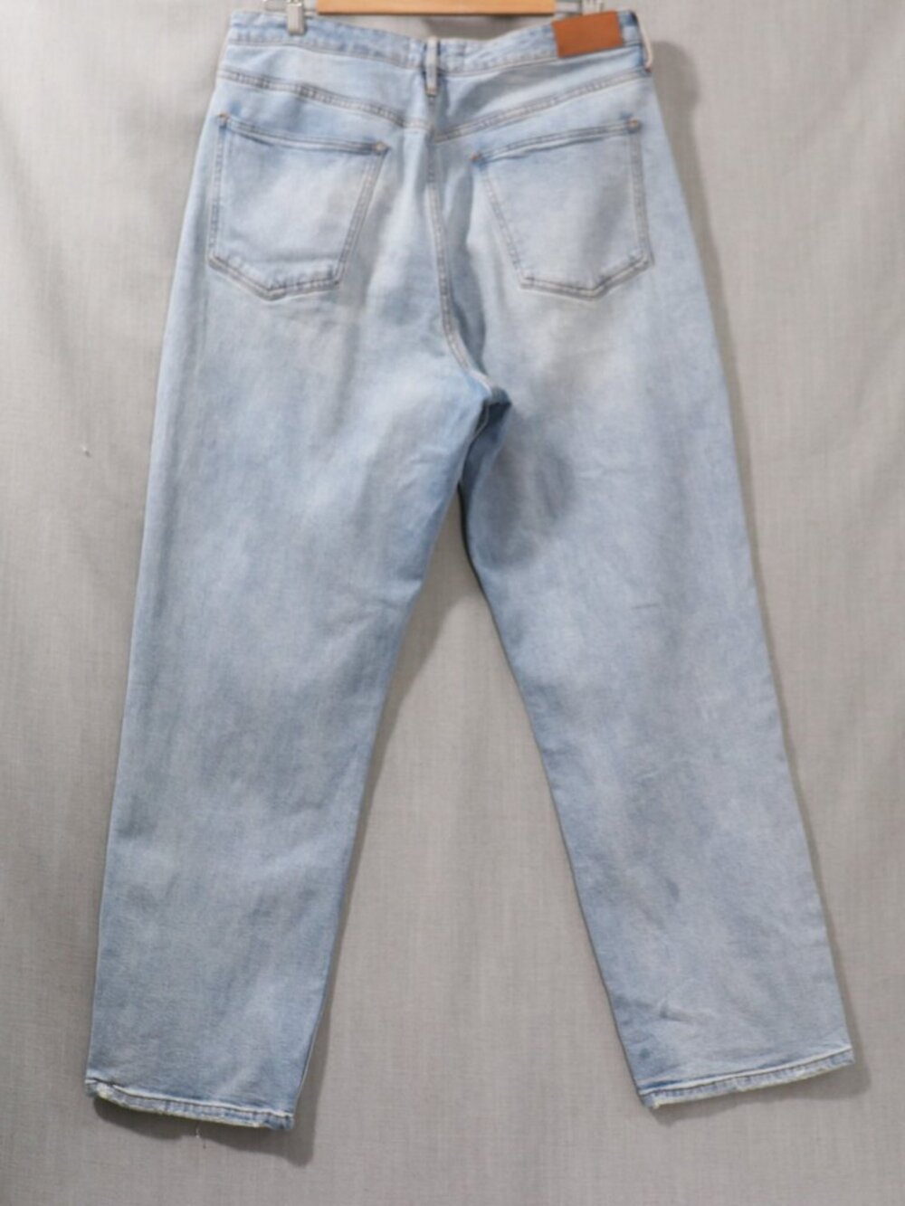 Dear John High Waisted Distressed Jean Women 31 - 12 Light Wash Comfort Stretch - Picture 4 of 16